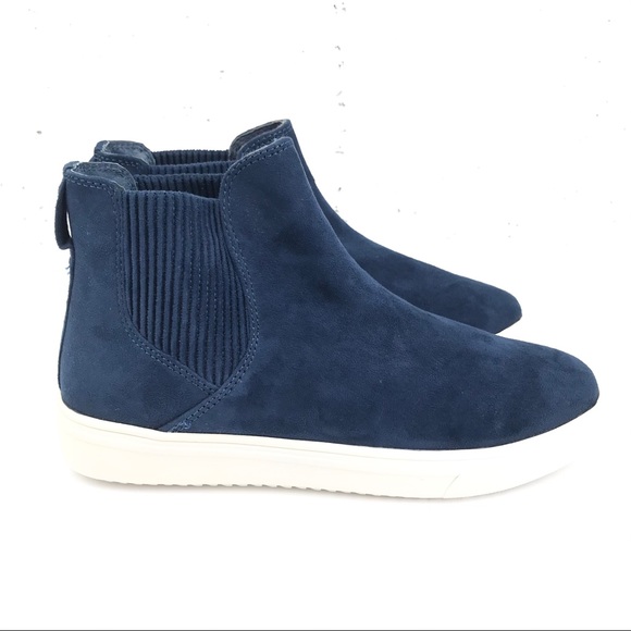 Steven By Steve Madden Shoes - Steve Madden Coal Faux Suede Sneakers Blue Size 7